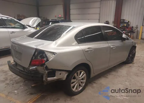 2012 Honda Civic Ex из США, поврежденный, VIN 2HGFB2F82CH327059